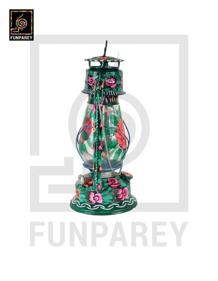 Truck Art Multi Color Lantern Small