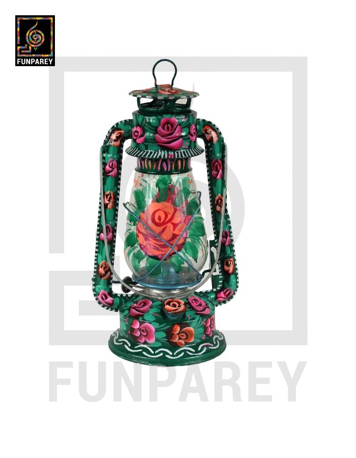 Truck Art Multi Color Lantern Small