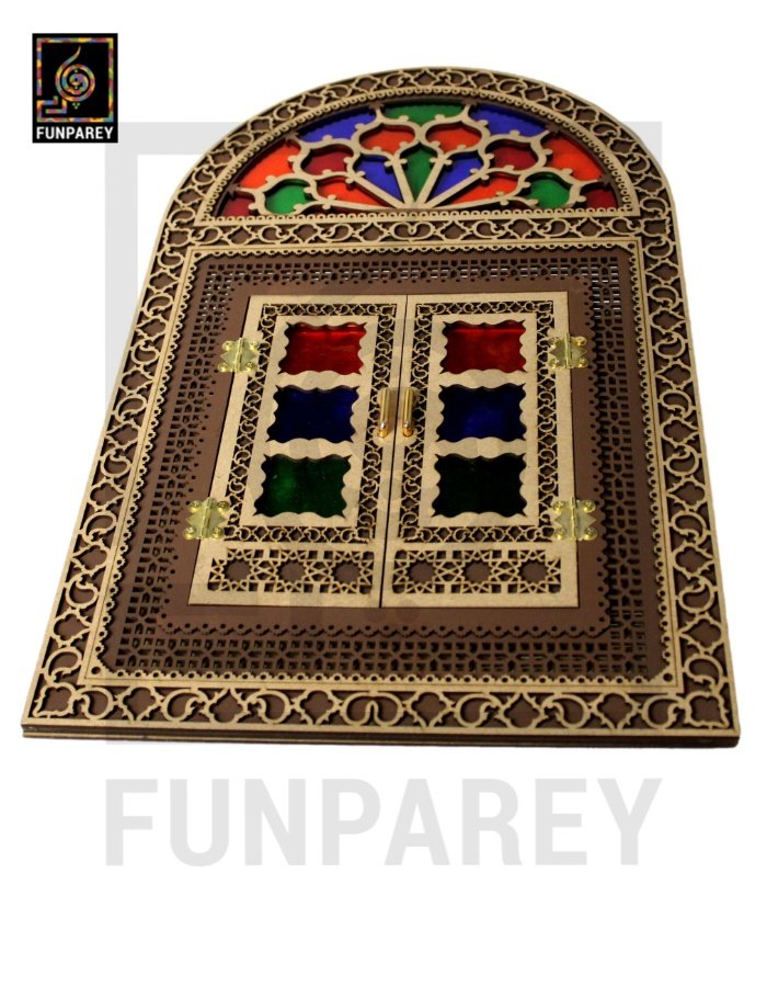 Handmade Decorative Doorway Mirror (XXL) 28"