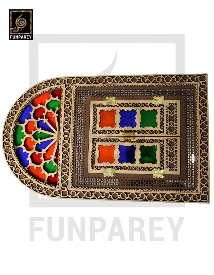 Handmade Decorative Doorway Mirror (XXL) 28"