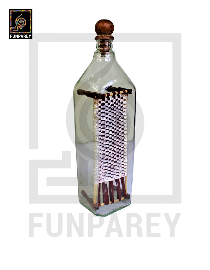 Novelty Magic Showpiece Charpai in a Bottle