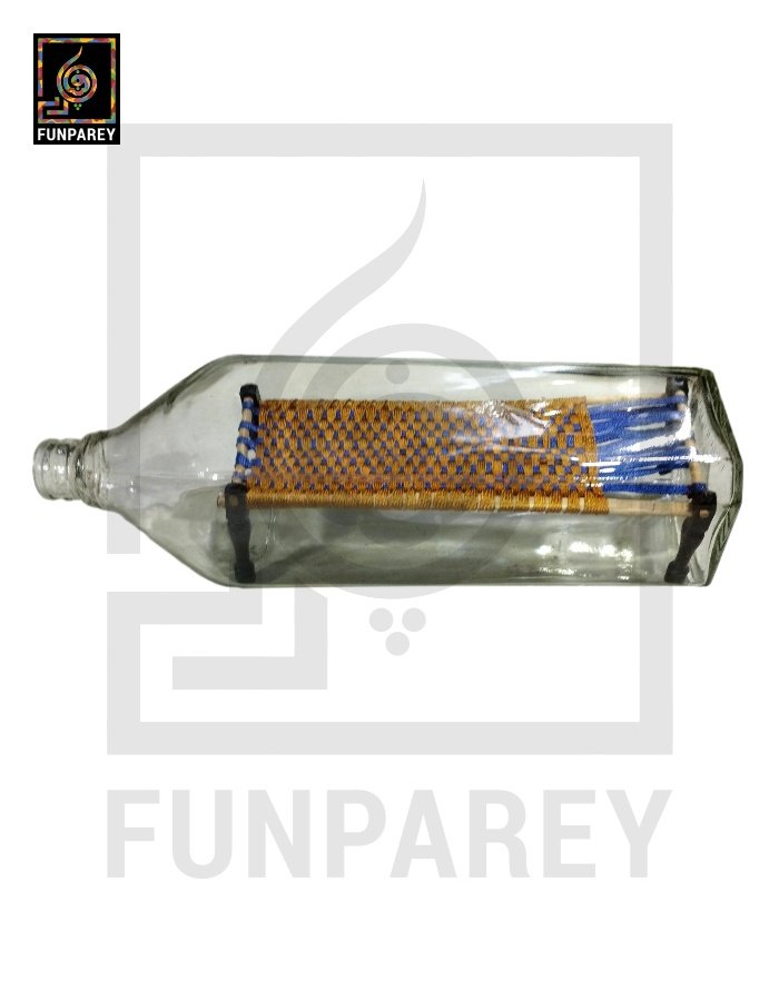 Novelty Magic Showpiece Charpai in a Bottle