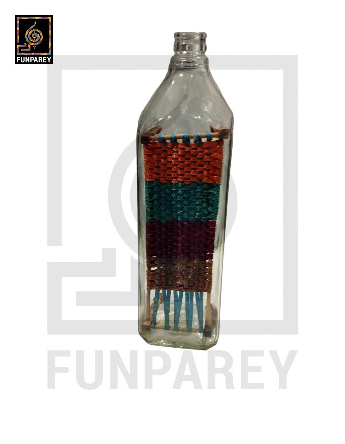Novelty Magic Showpiece Charpai in a Bottle