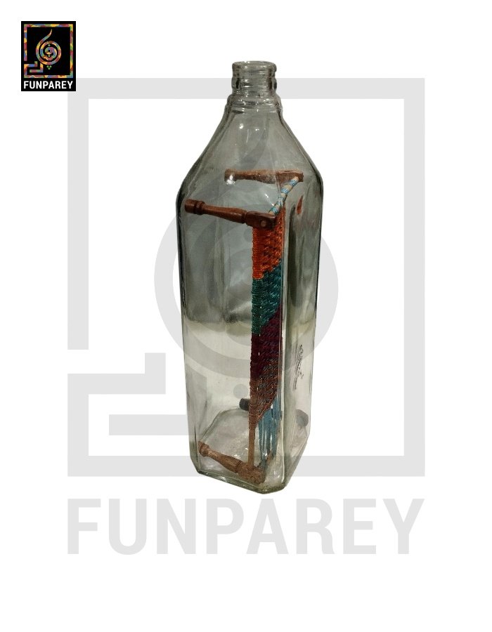 Novelty Magic Showpiece Charpai in a Bottle