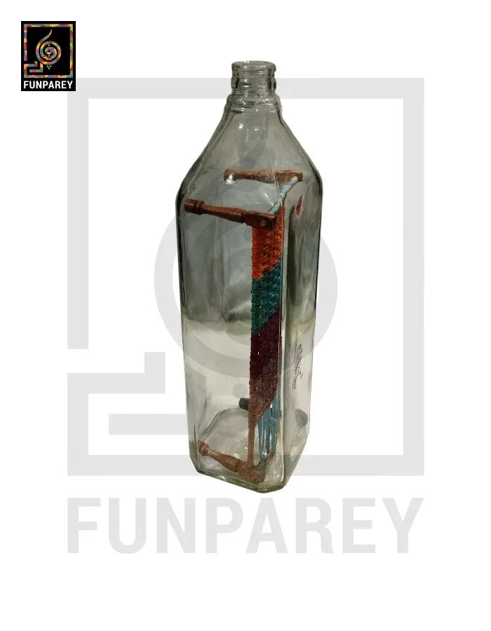 Novelty Magic Showpiece Charpai in a Bottle
