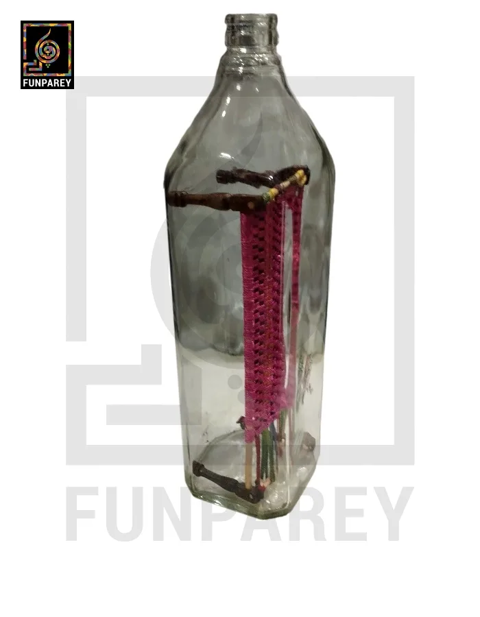 Novelty Magic Showpiece Charpai in a Bottle