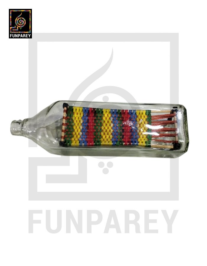 Novelty Magic Showpiece Charpai in a Bottle