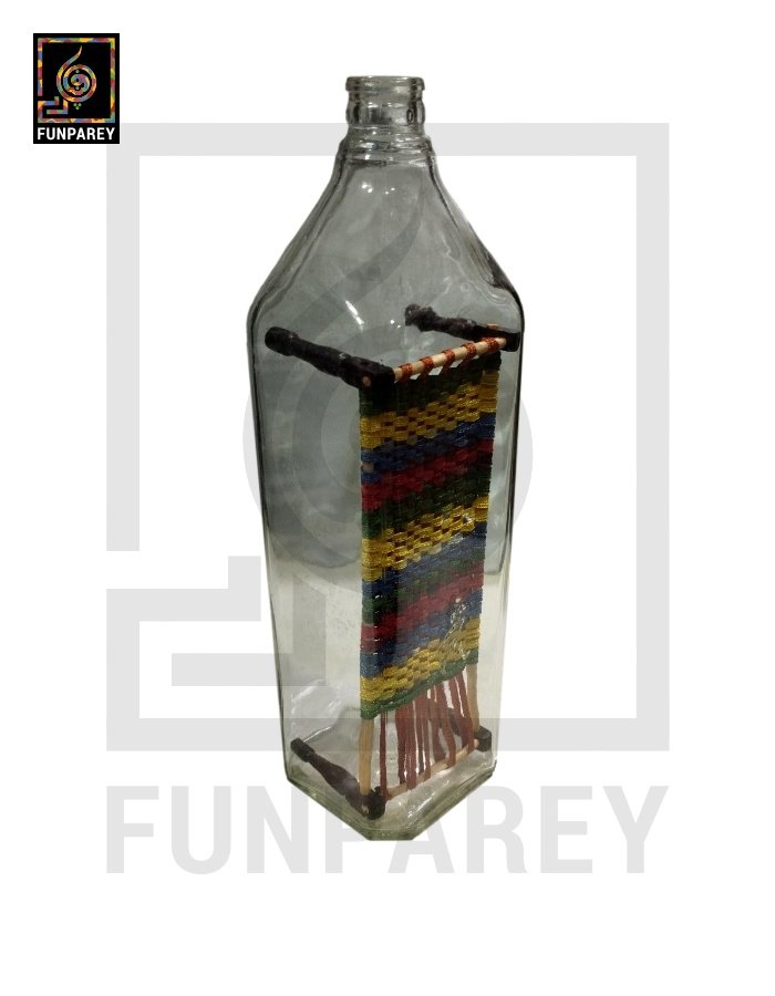 Novelty Magic Showpiece Charpai in a Bottle