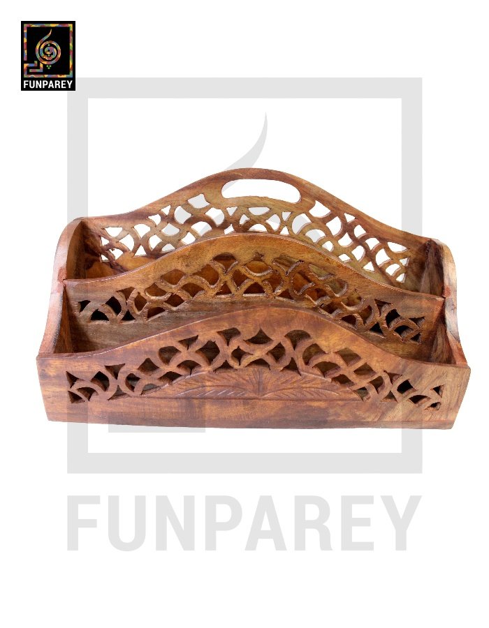 Premium 2 Level Accessory Holder Rack Book Rack