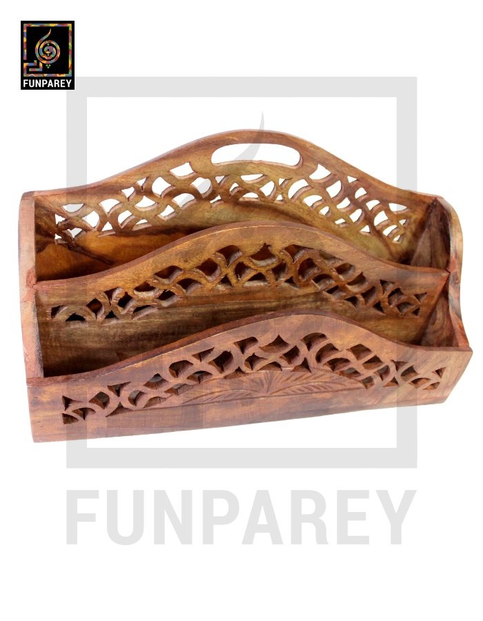 Premium 2 Level Accessory Holder Rack Book Rack