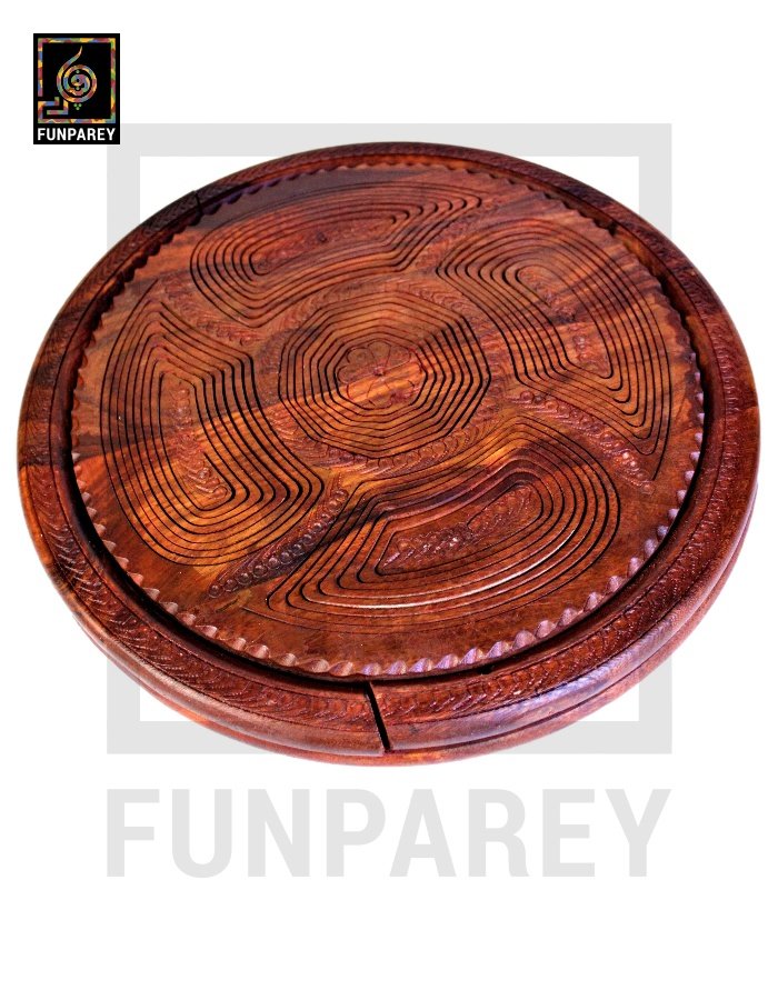 Handmade Wooden Premium Spring Tray 18"