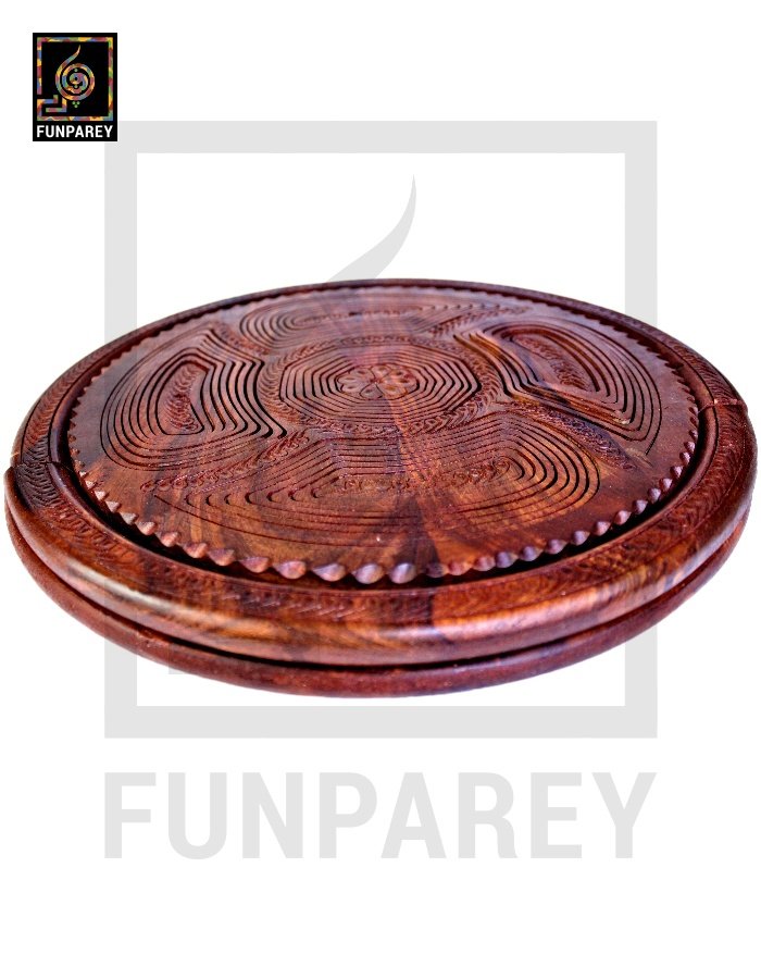 Handmade Wooden Premium Spring Tray 18"