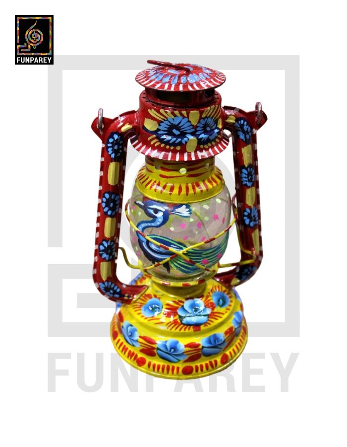 Truck Art Multi Color Lantern Small