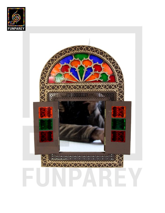Handmade Decorative Doorway Mirror (XS) 10"