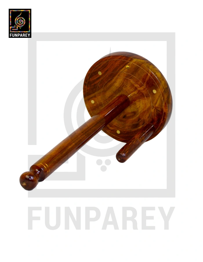 Handcrafted Kitchen Tissue Roll Holder With Brass Work - Large