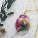 Botanical Dried Flowers Pendant 02