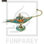 Brass Made Aladdin Lamp Multicolor (7)