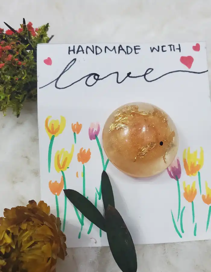 Faux Amber - Resin Ring