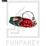 Hand Crafted Tribal Keychain – Khussa Chappal (4)
