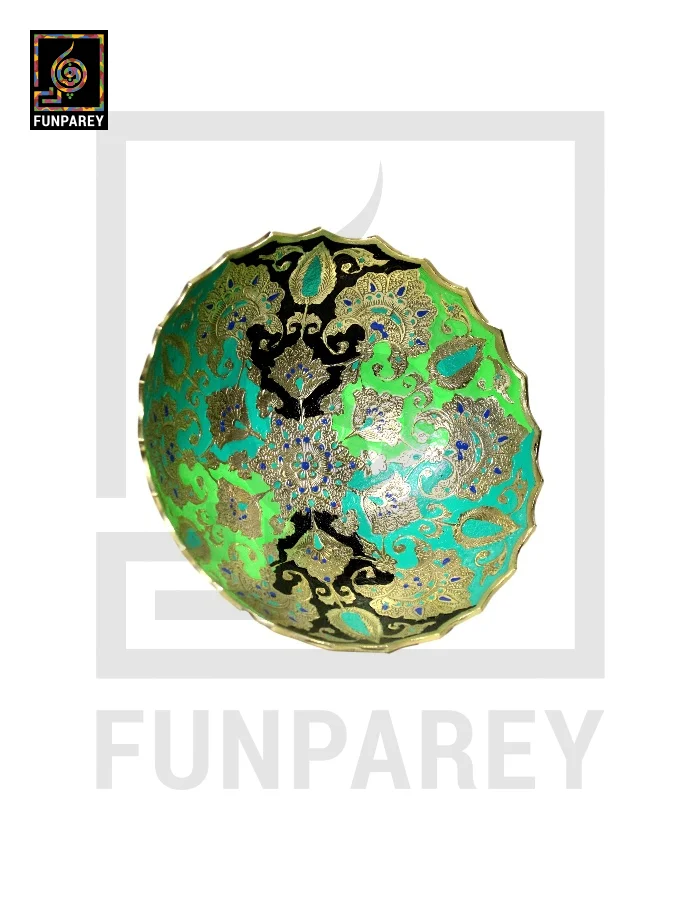 Handmade Decorative Brass Bowl 7″
