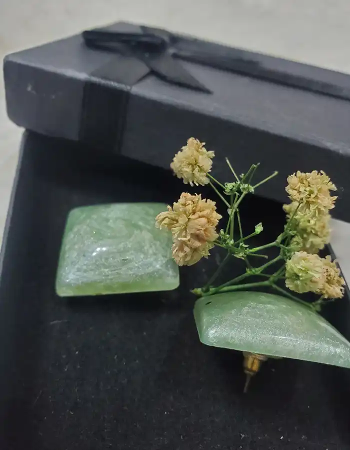 Resin Art Earrings Jadet
