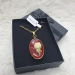 Garnet Jasmine Pendant - Bud of Love 02