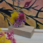 Hand Crafted Resin Made Keychain - Flora Fused 001 (2)
