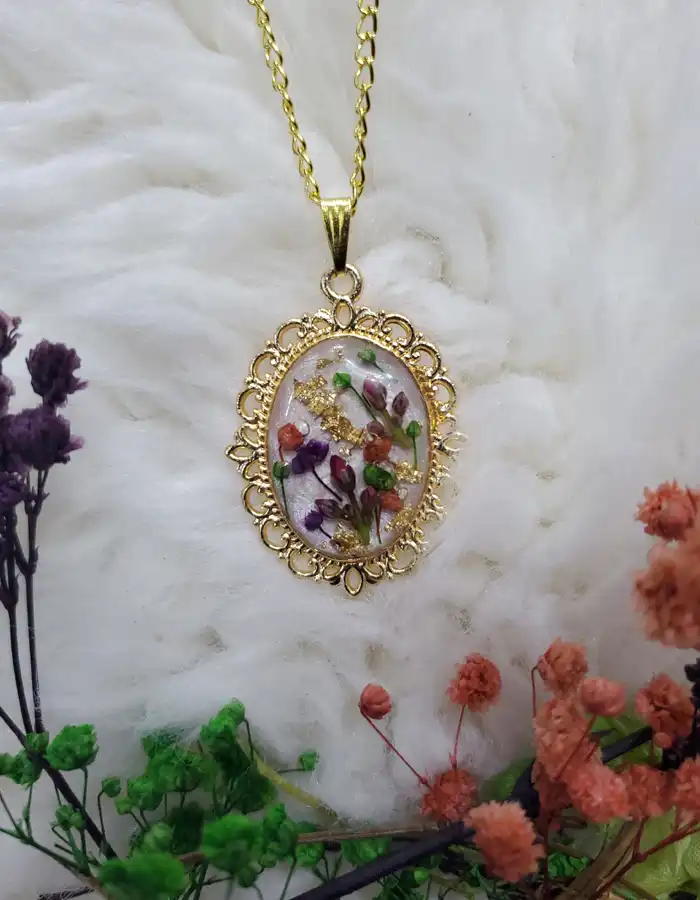 Handcrafted Queen Resin Pendant - Oracle’s Prism