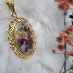 Handcrafted Queen Resin Pendant - Oracle’s Prism 05