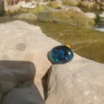 Handcrafted Resin Ring - Sapphire 002