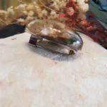 Handcrafted Resin Scarf Pin - Journey of Flowers 002