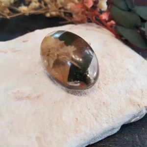 Handcrafted Resin Scarf Pin - Journey of Flowers