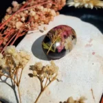 Handcrafted Resin Scraf Pin - Sylvan Prism