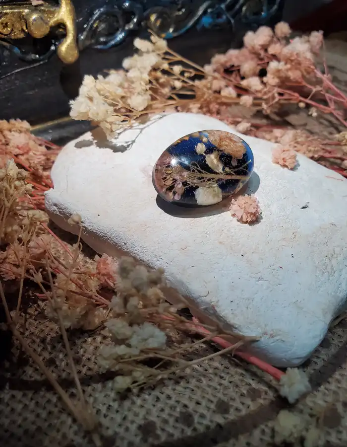 Handcrafted Scarf Pin - Whispers of Thistle