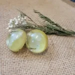Handmade Resin Earrings - Contemplation 02