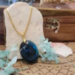 Handmade Resin Pendant - Falak-e-Raaz 06