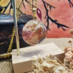 Handmade Resin Pendant - Poetic Blend 001