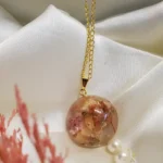 Handmade Resin Pendant - Poetic Blend 003