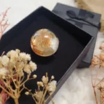 Handmade Resin Ring - Lumen Flora 003