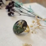 Handmade Resin Ring - Violet Hour 07