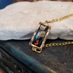 Rectangle Resin Bracelet - Harf-e-Gul