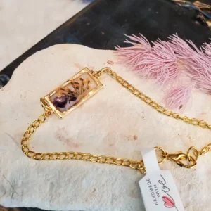 Rectangle Resin Bracelet - Fairy Nest