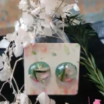 Resin Earrings - Morning Bloom 01