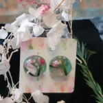 Resin Earrings - Morning Bloom 02