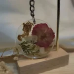 Resin Made Keychain - Wild Bloom 001 (2)