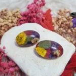 Resin Made Scarf Pin - Verdant Echoes 002