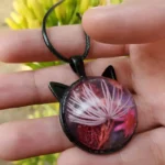Resin Pendant - Gul-e-Hawa 004