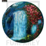 Tranquil Forest Escape - Acrylic Painting