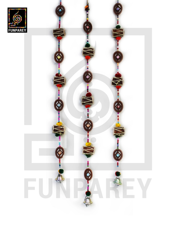 Tribal Antique Door Chime with Small Drums